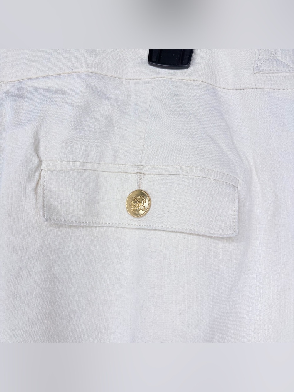 J. Crew Collection Linen Blend Wide Leg Pants - Picture 7 of 9